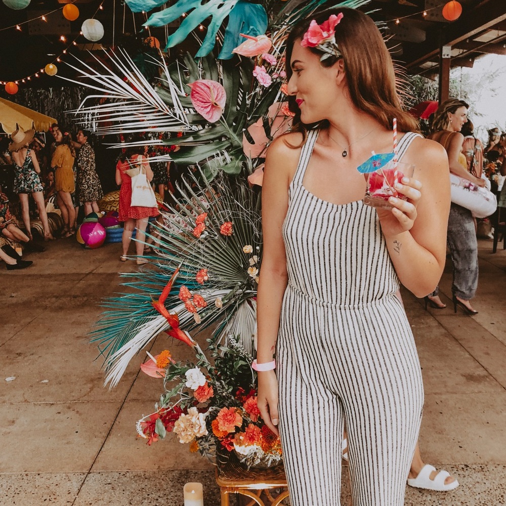 Sadie & Sage Cross-back Cotton Jumper